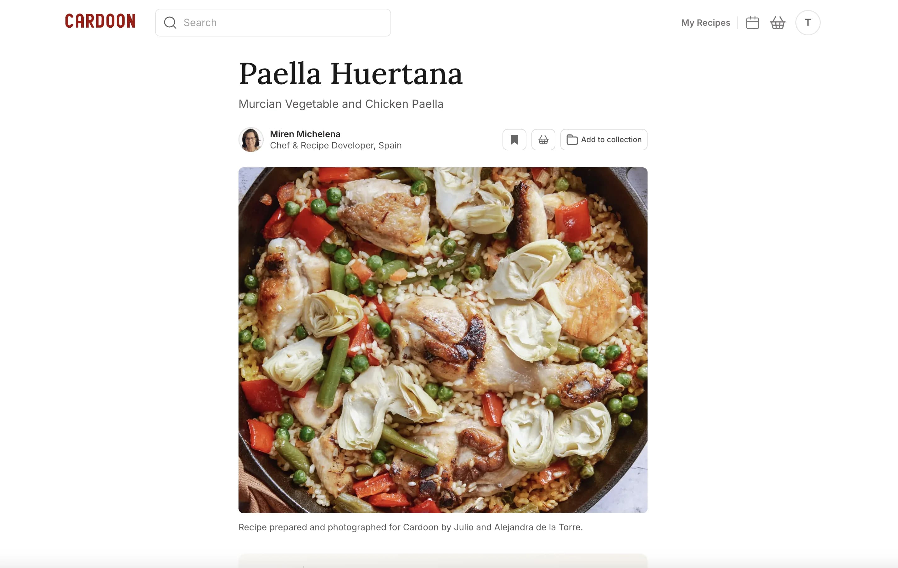 “Just show me the recipe”
